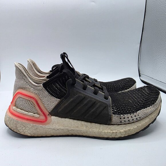 Adidas Ultraboost 19 Womens Size 7 Black Athletic Shoes Running Walking Comfort - Picture 12 of 13